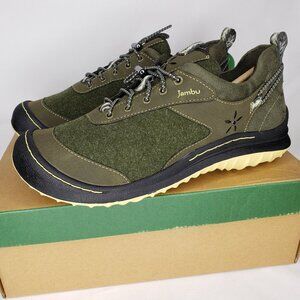 Jambu by JBU - Sunset Too Vegan Women's Sneakers - Olive/Butter - Size 8.5 WIDE